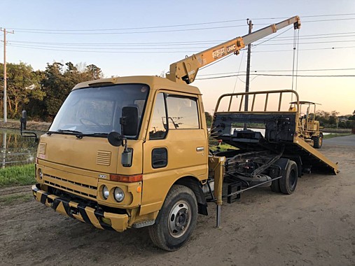 Эвакуатор скреперного типа NISSAN ATLAS